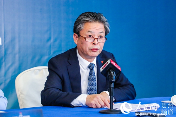 中國(guó)-東盟中心秘書長(zhǎng)陳德海。吳少飛 攝