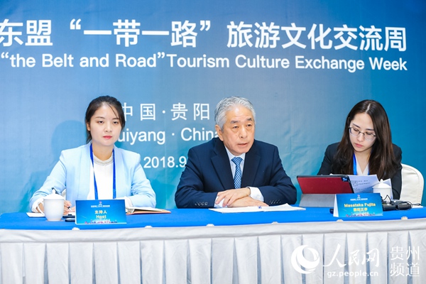 日本—東盟中心秘書長(zhǎng)藤田正。孫一銘 攝