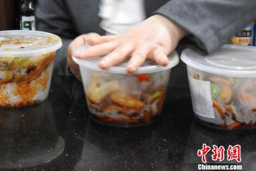 包裝外賣。受訪者供圖