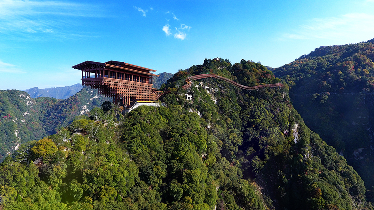 【云游渭南】待到春暖花開之時，我們相約草長鶯飛的少華山！_fororder_龍首閣 (2)