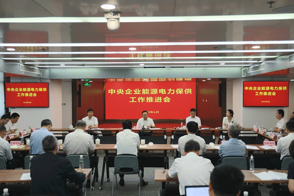 國務(wù)院國資委召開中央企業(yè)能源電力保供工作推進(jìn)會(huì)。 來源：國務(wù)院國資委