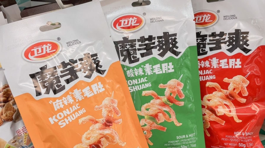 圖為魔芋爽。圖片來源：臺灣《聯合報》楊雅婷攝。